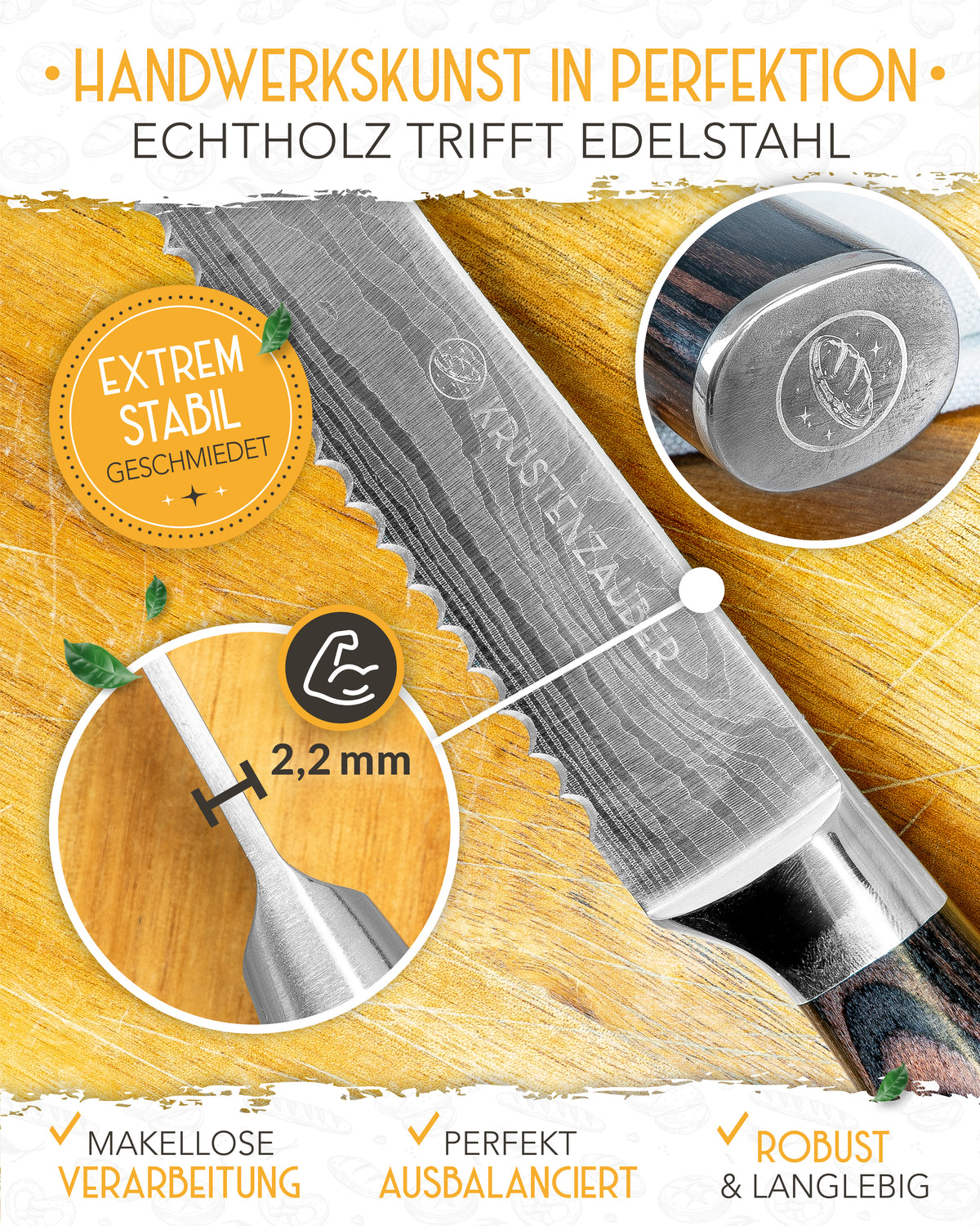 #modell 26cm Holzgriff