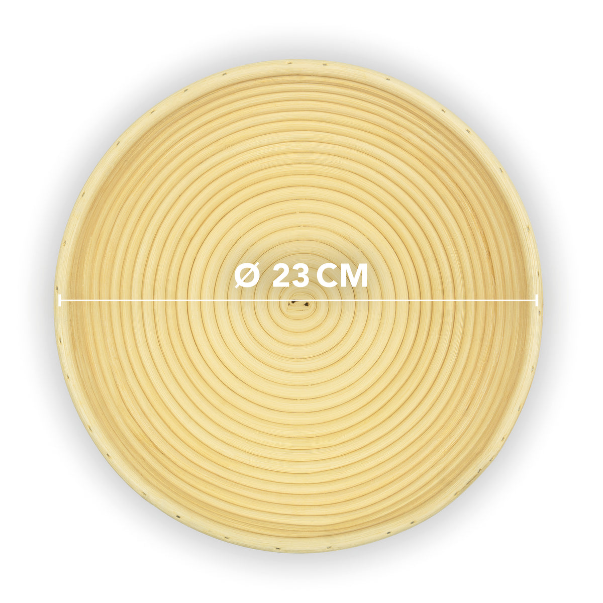 2-in-1 Gusseisen Brotbacktopf 4,7l mit Deckel und Gärkorb