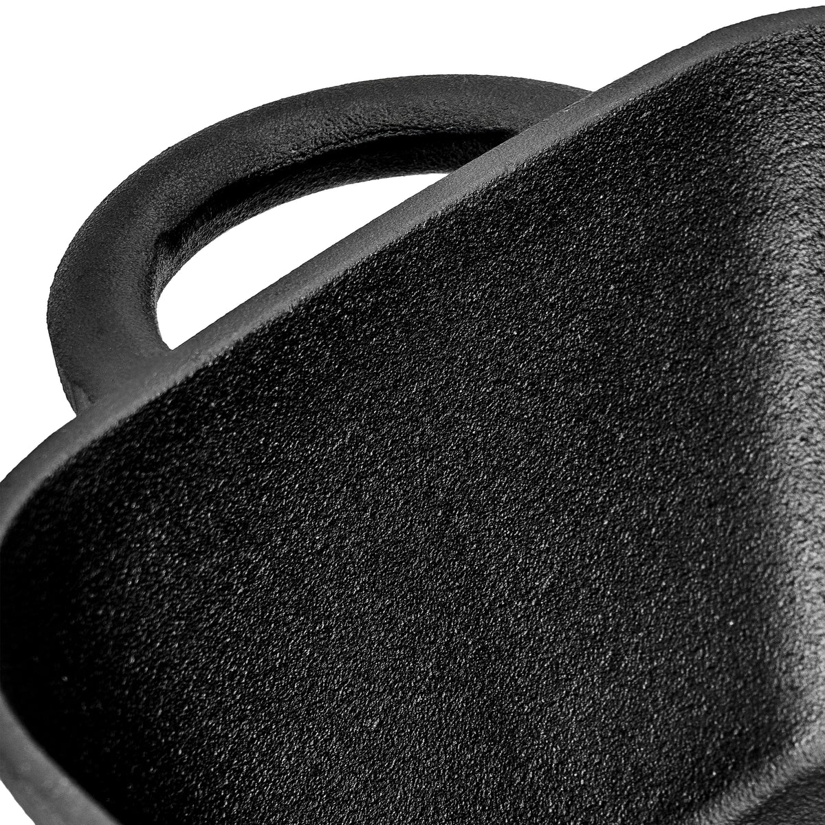 2-in-1 Gusseisen Bräter 3,6l mit Deckel inkl. Gärkorb