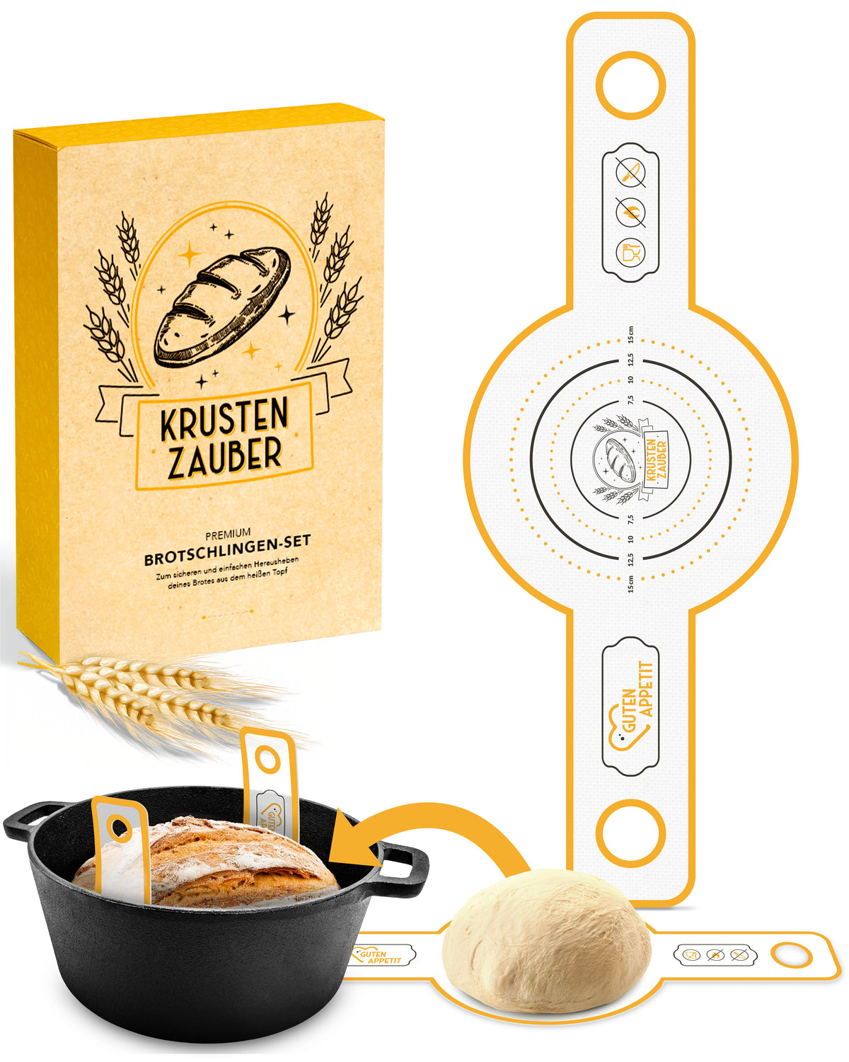 Brotschlingen aus Silikon einzeln oder im Vorteilspack