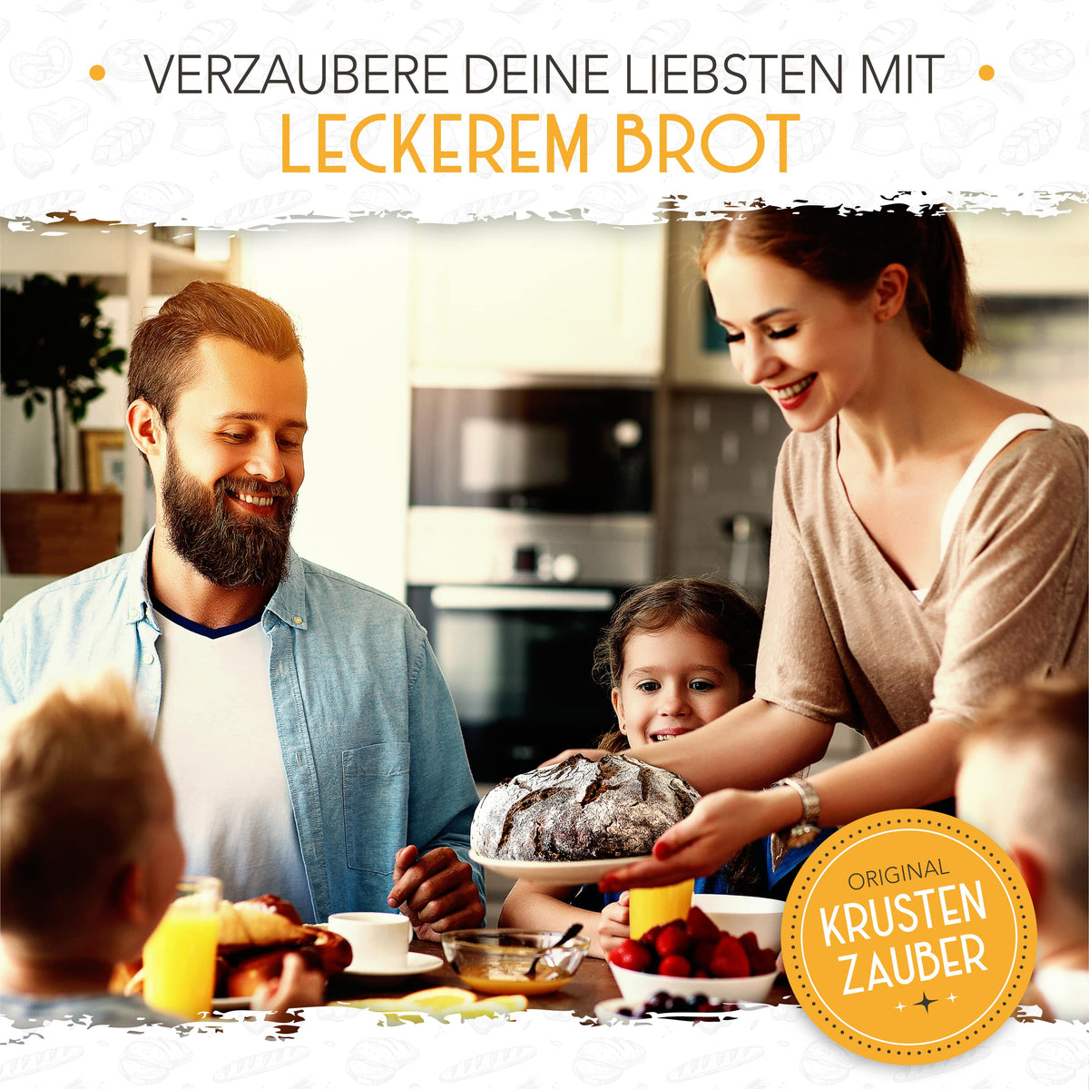 Backbegleiter von Krustenzauber verzaubern deine Küche in eine Backstube mit leckerem Brot