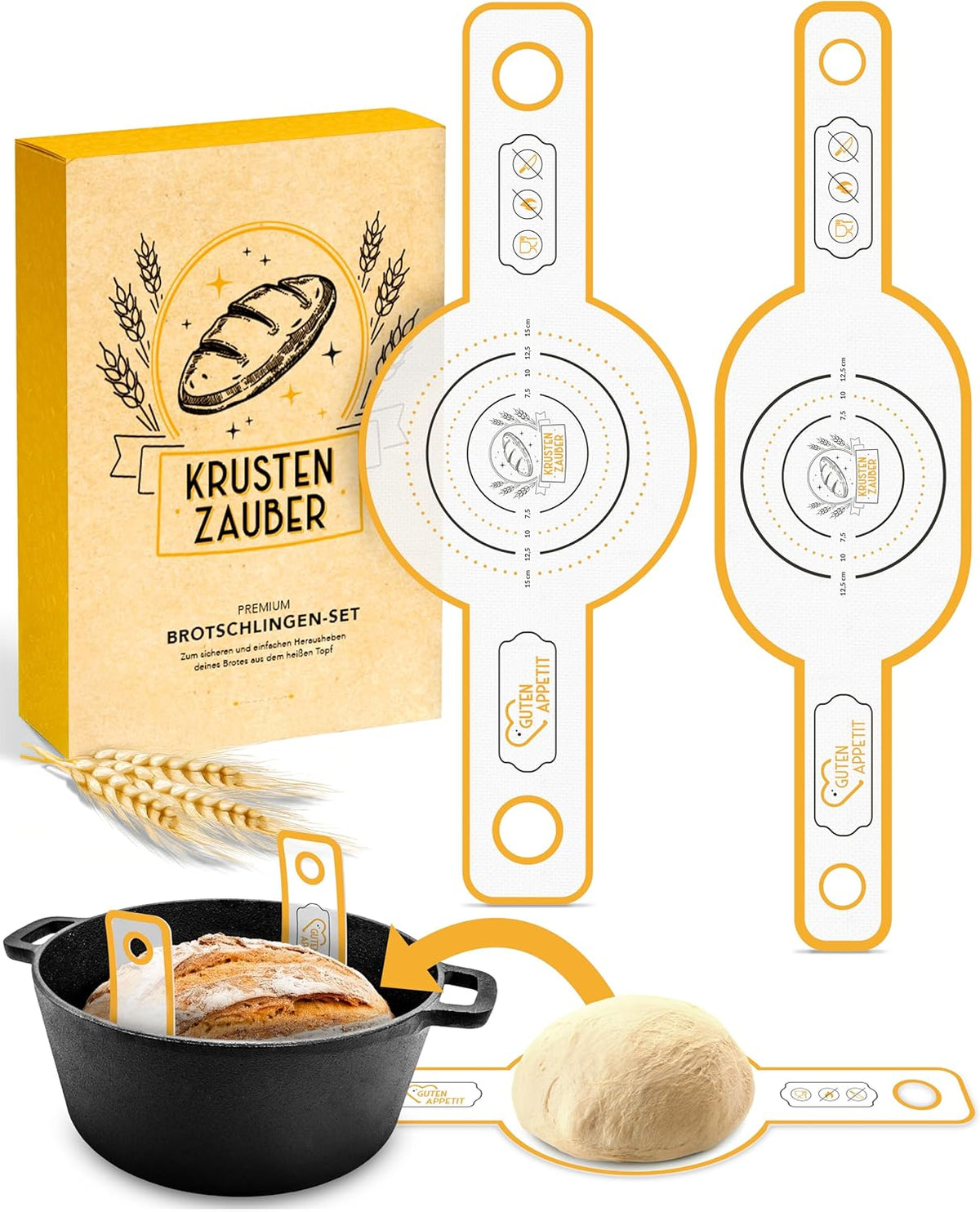 Brotschlingen aus Silikon einzeln oder im Vorteilspack