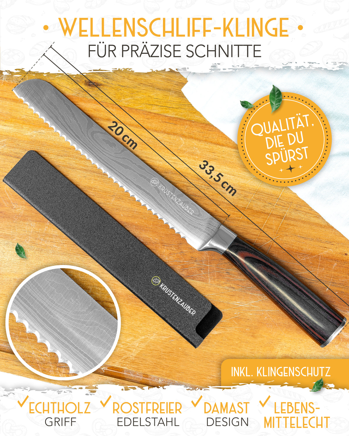 #modell 20cm Holzgriff