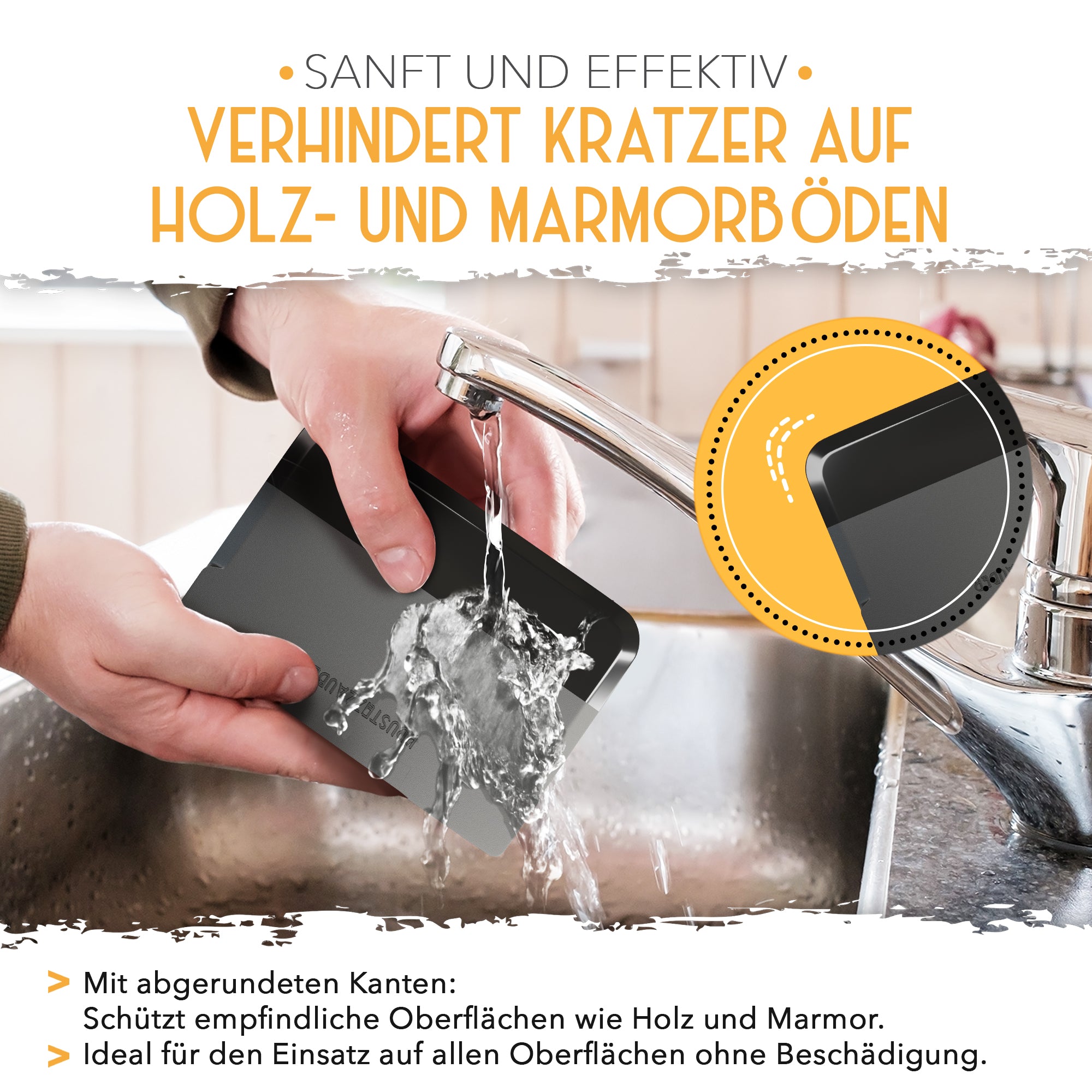 2er Set Teigschaber