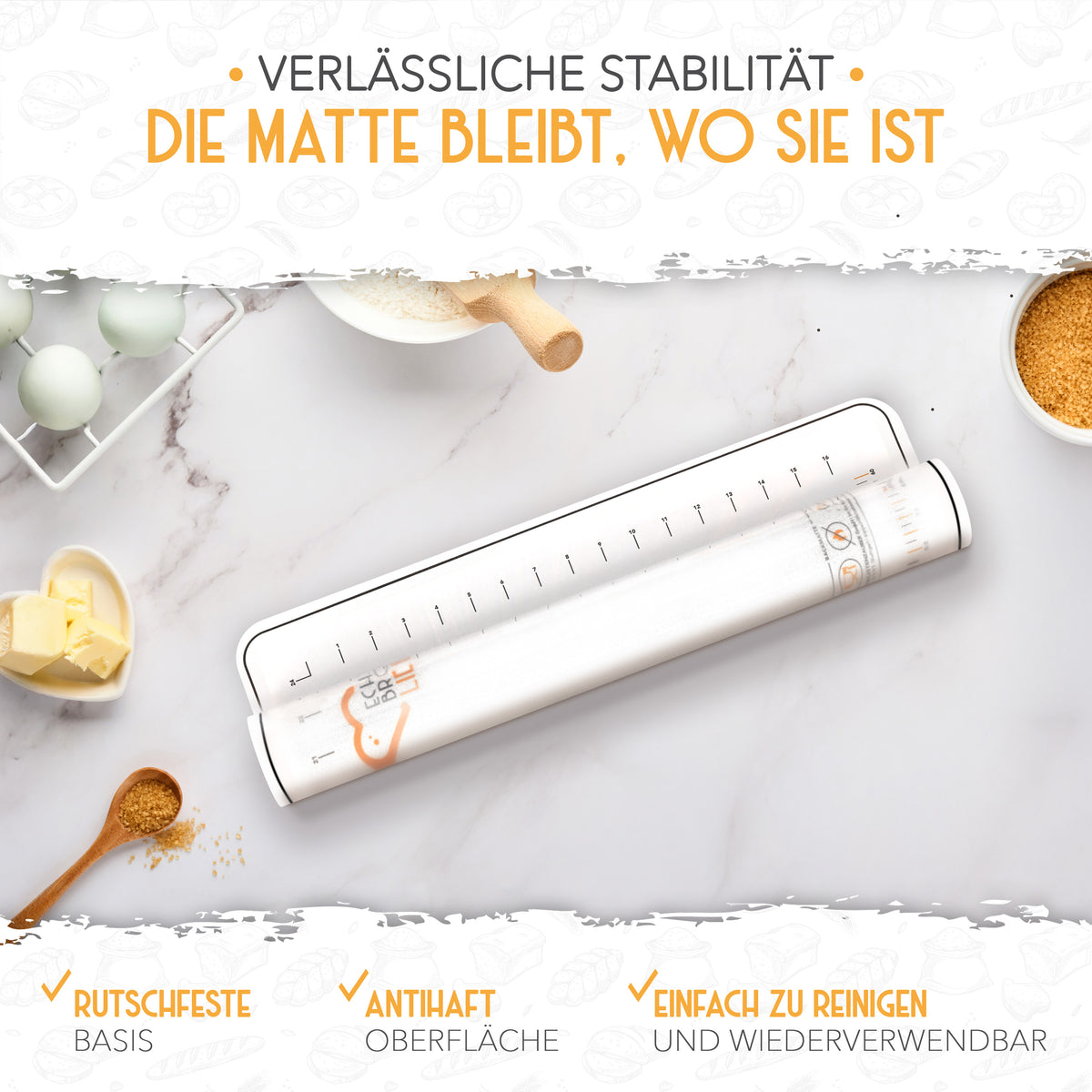 BPA-Freie Backmatte 50x70cm