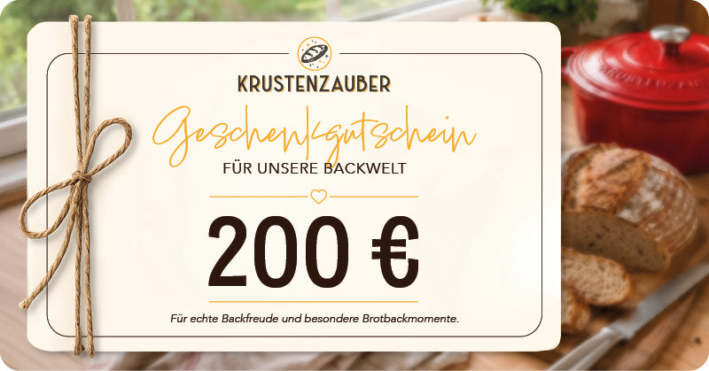 KRUSTENZAUBER Geschenkgutschein
