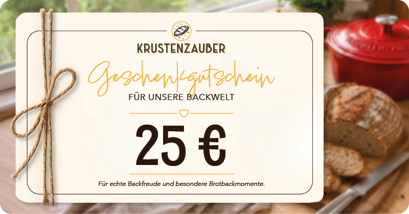 KRUSTENZAUBER Geschenkgutschein