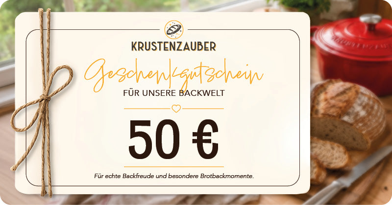KRUSTENZAUBER Geschenkgutschein
