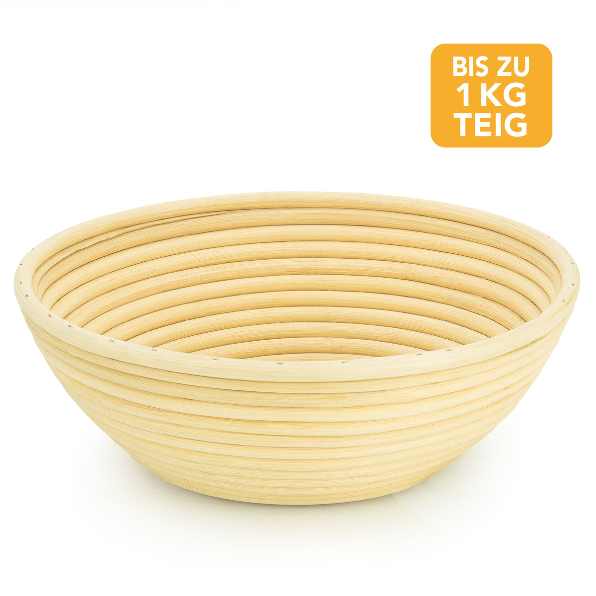 2-in-1 Gusseisen Brotbacktopf 4,7l mit Deckel und Gärkorb
