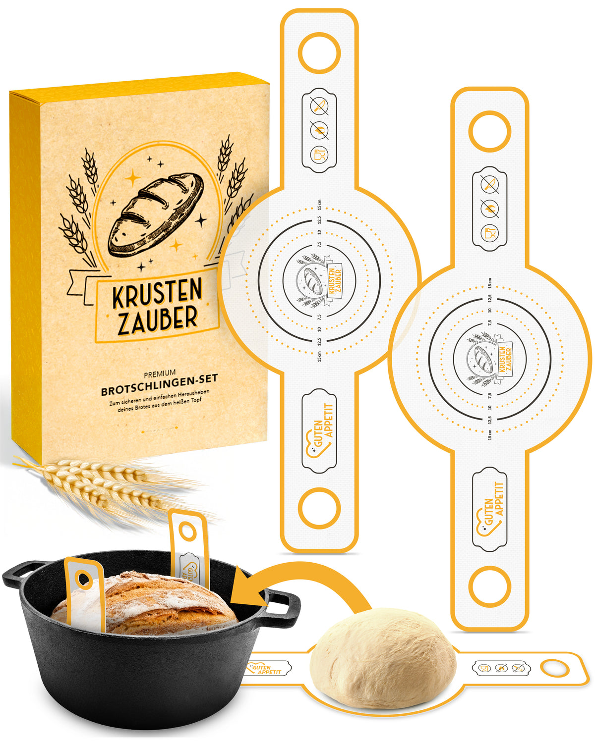Brotschlingen aus Silikon einzeln oder im Vorteilspack